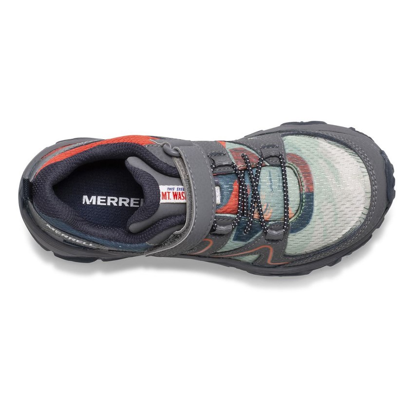 Basket Merrell Trail Quest Print Grise Enfant | E.K.GDOQ